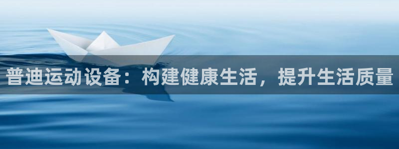 好博体育官方正版app娱乐首页官网下载：普迪运动设备