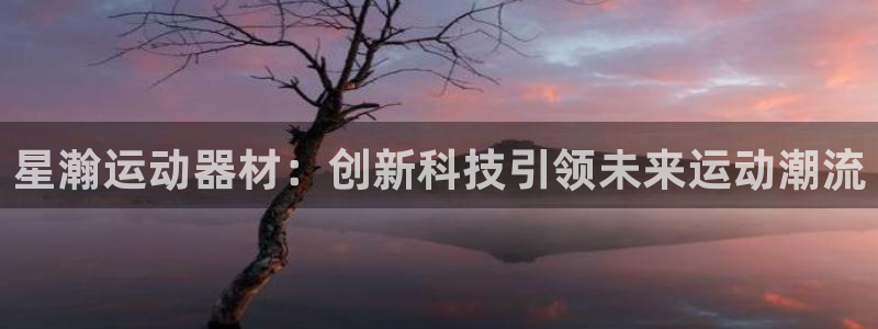 好博体育官方正版app开户：星瀚运动器材：创新科技引领未来运